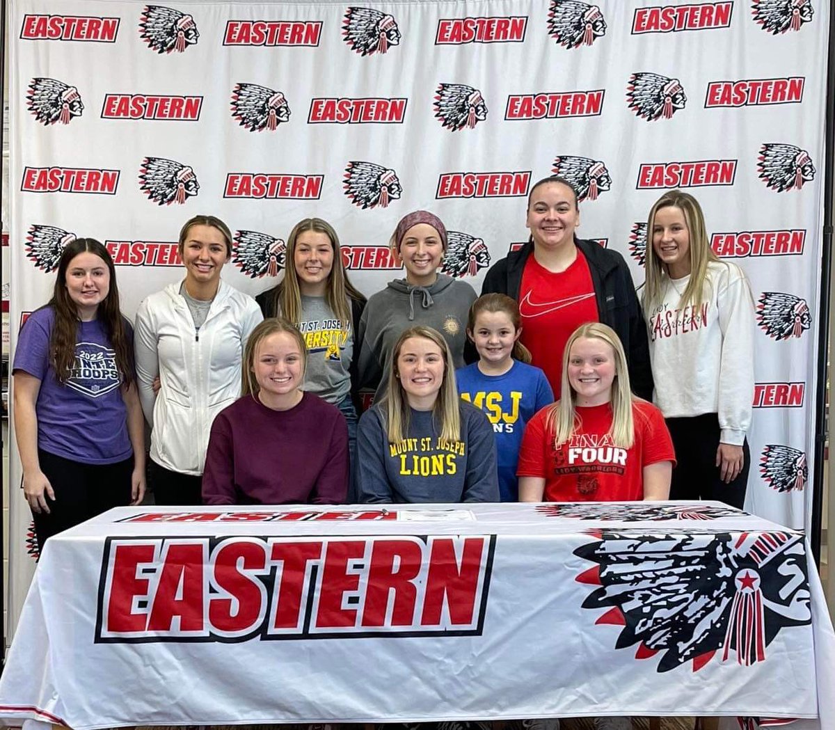 EHS EMS Athletics (@adehsems) on Twitter photo Congratulations to Bailey Dotson on signing her letter of intent to continue her academic and athletic career in soccer at Mount St. Joseph University! Congratulations Bailey we are proud of you! <a href="/jordanrmichael/">Jordan Michael</a> <a href="/C103Country/">C103 Country</a> <a href="/SHACSports/">SHAC Sports</a> <a href="/SOSAOhio/">Southern Ohio Sports Authority</a> <a href="/MountStJosephU/">Mount St. Joseph University</a> <a href="/Michele_Filon/">Michele Filon</a> Congratulations to Bailey Dotson on signing her letter of intent to continue her academic and athletic career in soccer at Mount St. Joseph University! Congratulations Bailey we are proud of you! <a href="/jordanrmichael/">Jordan Michael</a> <a href="/C103Country/">C103 Country</a> <a href="/SHACSports/">SHAC Sports</a> <a href="/SOSAOhio/">Southern Ohio Sports Authority</a> <a href="/MountStJosephU/">Mount St. Joseph University</a> <a href="/Michele_Filon/">Michele Filon</a>