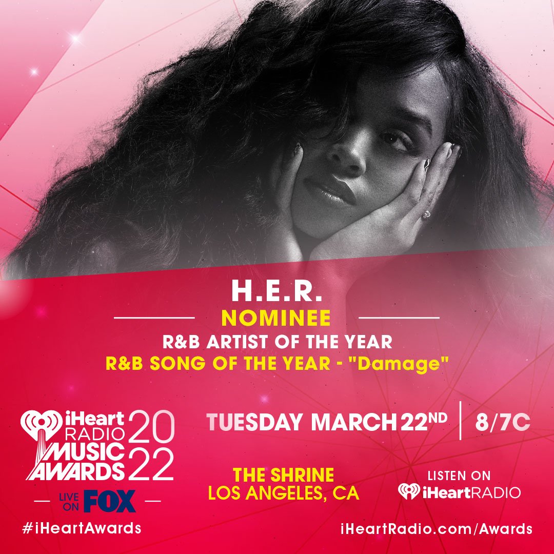 #HER is always giving!! ❤️

Watch the #iHeartAwards Tuesday, March 22nd LIVE on <a href="/foxtv/">FOX</a> at 8/7c to find out who wins!

Head to iHeartRadio.com/Awards for more info!