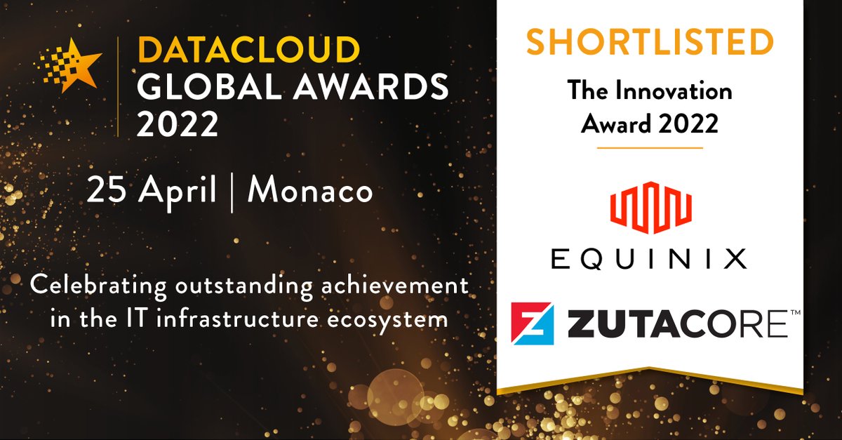 ZutaCore (@zutacore) on Twitter photo Grateful to <a href="/Equinix/">Equinix, Inc.</a> for your ongoing collaboration - we are proud to be shortlisted alongside you for <a href="/BroadGroup_Intl/">Datacloud</a>'s <a href="/DatacloudGlobal/">Datacloud Global</a> Awards in the Technology Innovation Award category.
bit.ly/3tP3M3e
#DatacloudGlobalAwards #liquidcooling #esg #CoolsAsZutaCore Grateful to <a href="/Equinix/">Equinix, Inc.</a> for your ongoing collaboration - we are proud to be shortlisted alongside you for <a href="/BroadGroup_Intl/">Datacloud</a>'s <a href="/DatacloudGlobal/">Datacloud Global</a> Awards in the Technology Innovation Award category.
bit.ly/3tP3M3e
#DatacloudGlobalAwards #liquidcooling #esg #CoolsAsZutaCore