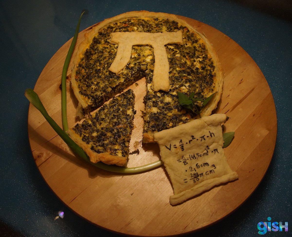 GISH's tweet photo. Happy #PiDay! We love you all 3.14x more today for some reason…

📸 Team BringMeTheNoodles
#GISH 2018, Item 164: Cabbage Pie Pi https://t.co/y9pUkXpX4P