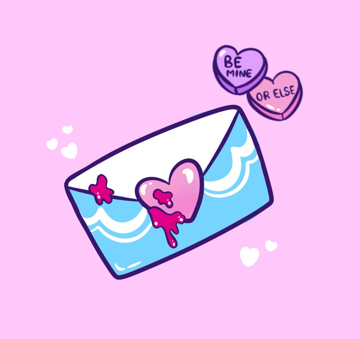Devilofthevlly's tweet photo. February prompt : #Lovesick
#devilofthevalley #digitalart #yamikawaii #yandere #creepycute #freelanceartist #kawaiiart https://t.co/6qkh4i3HZD