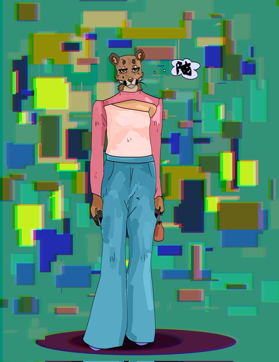 Les__Art's tweet photo. Gula and furry time.

#furry #furries #EyeStrain #fashion #puma #arte https://t.co/V9Y8RrilHS