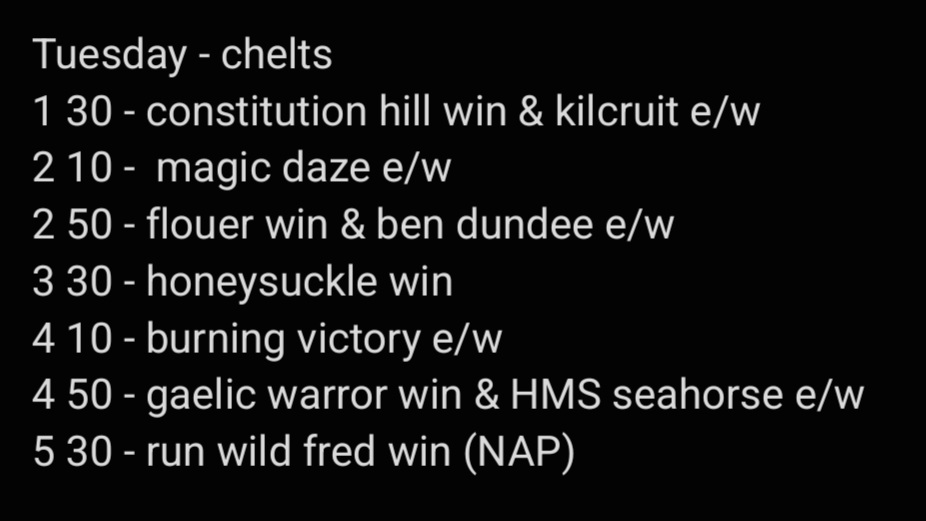 bettingtips____'s tweet photo. tomorrow's bets below🐎 let's have some winners💰 https://t.co/16DQt3qE4f