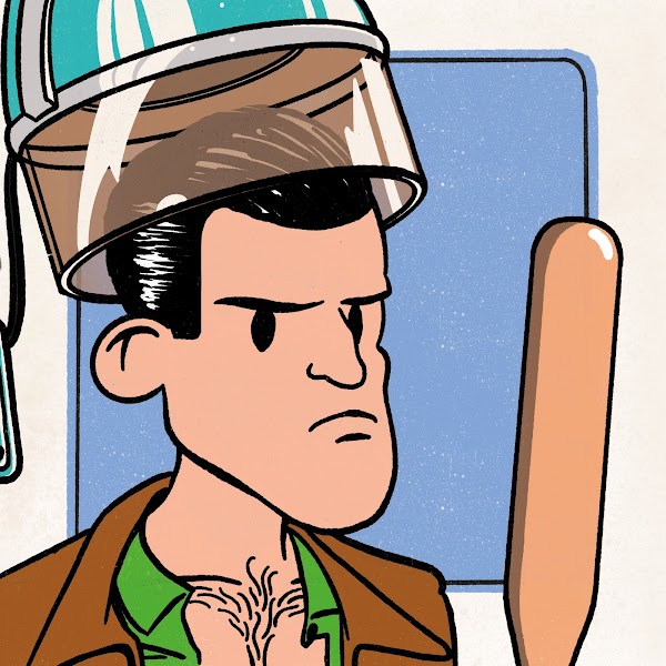 Tony has always though, he looks really sharp under the hood dryer.

And we agree!

We may no have before, but since he brought that Louisville Slugger we have realized, we did not value the full picture.

#NFTs #NFT #nftcollectors #NFTdrop #NFTProject 

opensea.io/assets/0x2ee88…