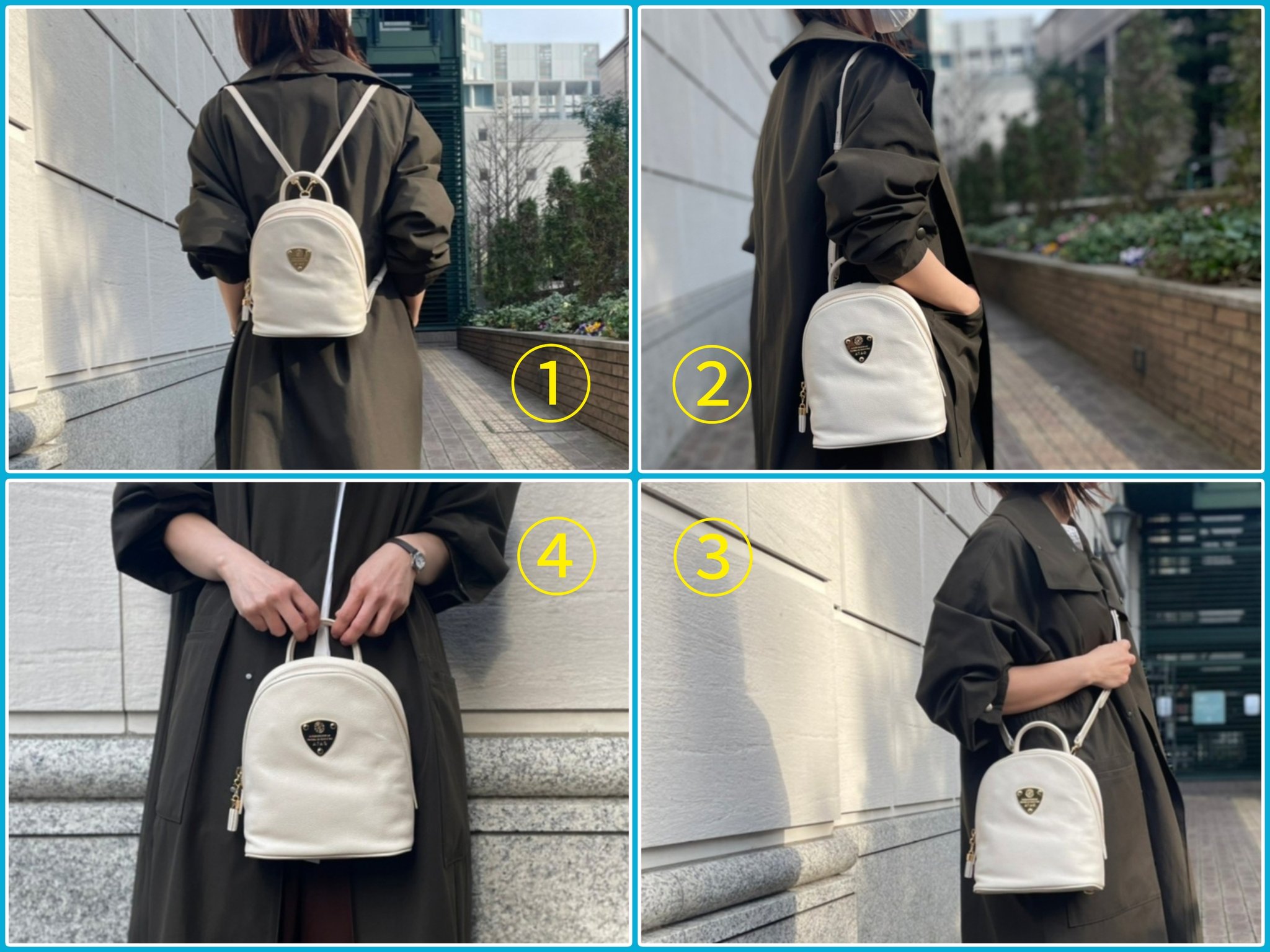 ATAO】4wayリュック＆ショルダーバッグ