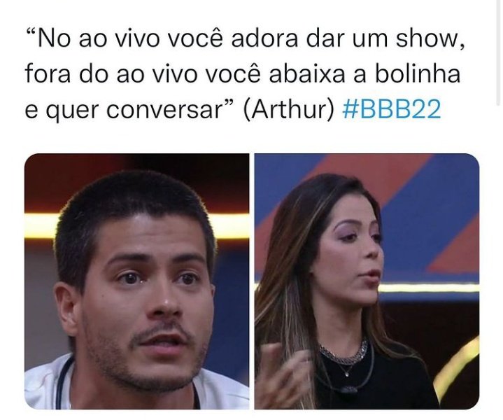 mat_glaucia's tweet photo. Quando não está no ao vivo até diz que quer conhecer a família dele aahhh vai se lascar garota insuportável #Laís 

#otombochegapratodos
#vem99%
#bbb22 https://t.co/PJsiETDyqM