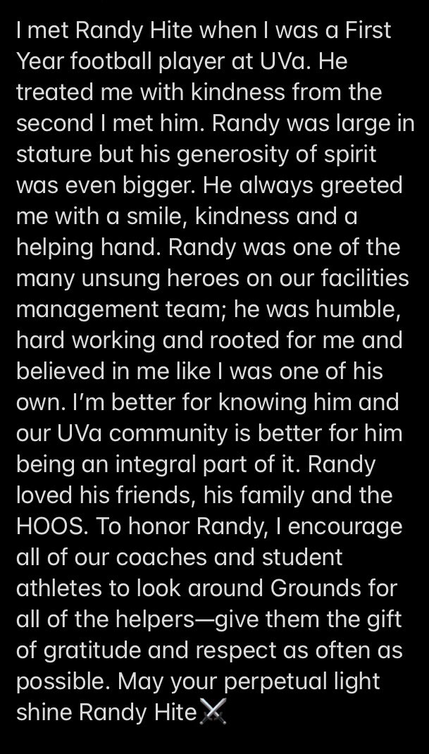 coachmhagans's tweet photo. In loving memory of Randy Hite⚔️ https://t.co/n5D3qFunsR