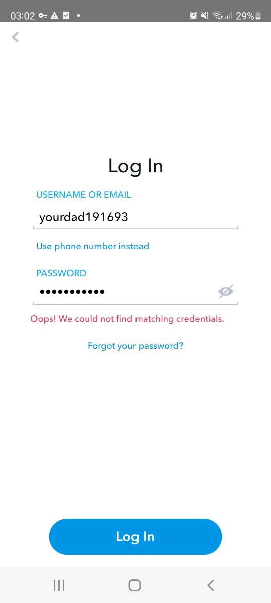 DanielM28029040's tweet photo. @snapchatsupport my issue I am having is connected https://t.co/pNrD9ECby3
