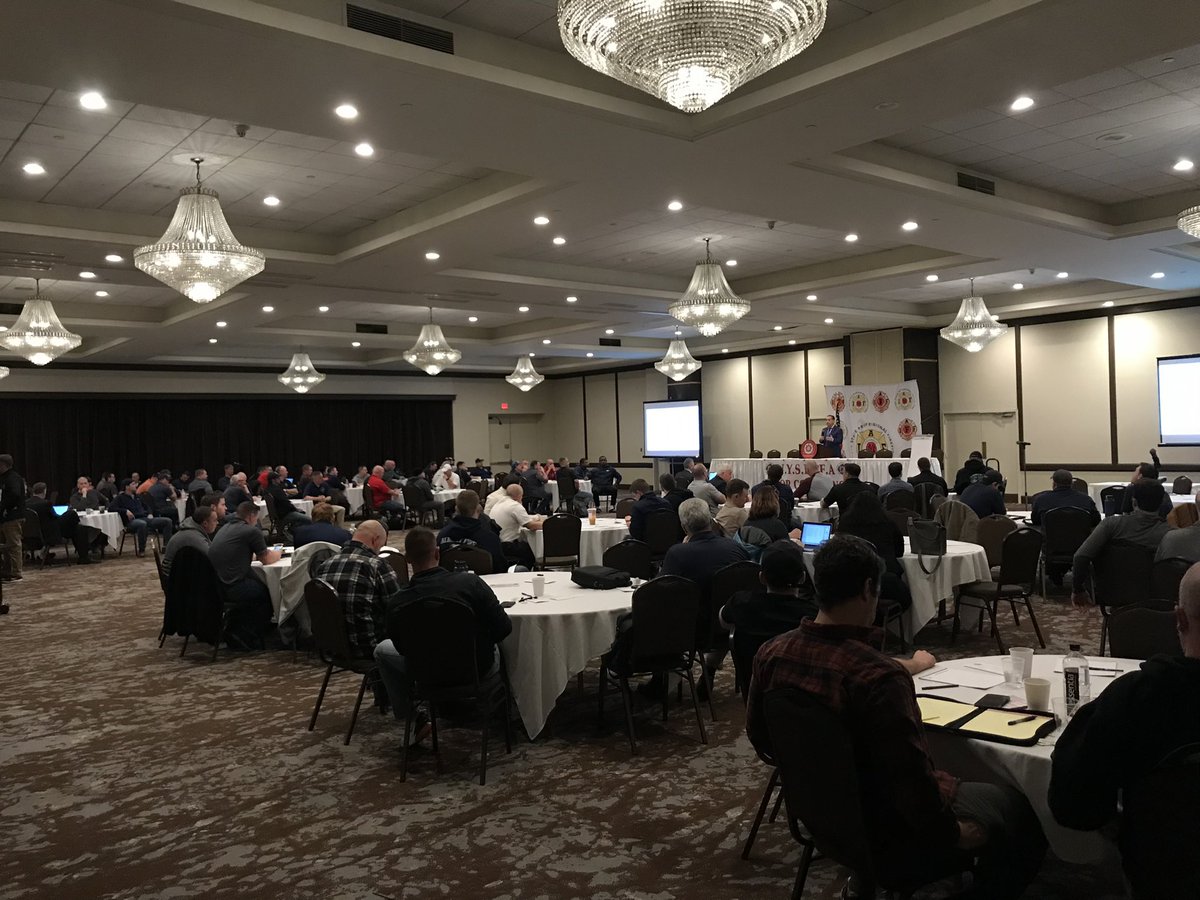 AlbanyFFs's tweet photo. Members of our E Board traveled to Binghamton today to attend the @NYSPFFA Labor Law Conf. Public Relations, Legislation Updates, New Cancer Policy are just some of the topics this week. Sen @fredakshar received the distinguished service award @IAFFNewsDesk https://t.co/24DmdNPliS