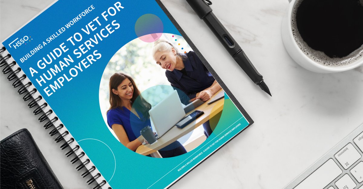 We have just launched our latest resource for the #humanservices sector! Our 'Guide to VET for human services employers' contains practical, easy to understand information about the #VET system &amp; advice on how to build &amp; maximise relationships with RTOs bit.ly/3taKRRh