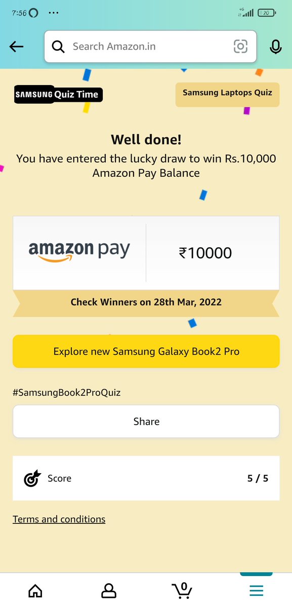 BalajiLingam8's tweet image. #SamsungBook2proquiz 
@amazonIN