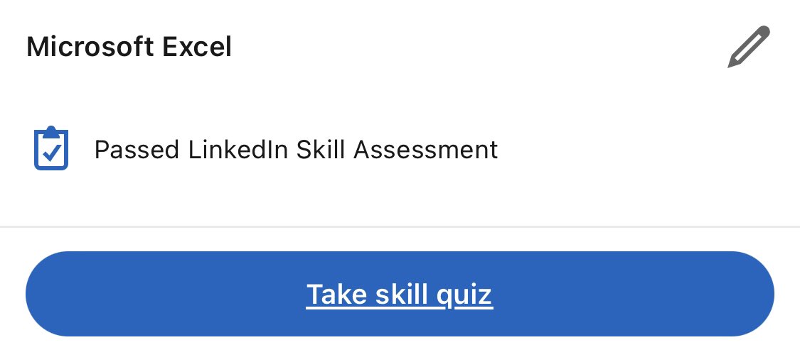 glrhn's tweet image. Balik ke Skill Assessment di tweet atas, cara ambilnya masuk lewat profile lalu scroll ke bagian skill. Di bagian bawah ada opsi untuk take the quiz. Kuisnya susah? Lumayan. 😆😆😆😆