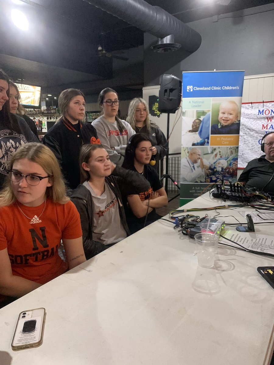 A special thanks to  @ENRangerSports alumni <a href="/charlie_malta/">Charlie Malta</a> and #mondayswithmalta for having us on to close the show tonight.  His dedication to the community and local high school sports is parallel to none!  The girls had a great night!
