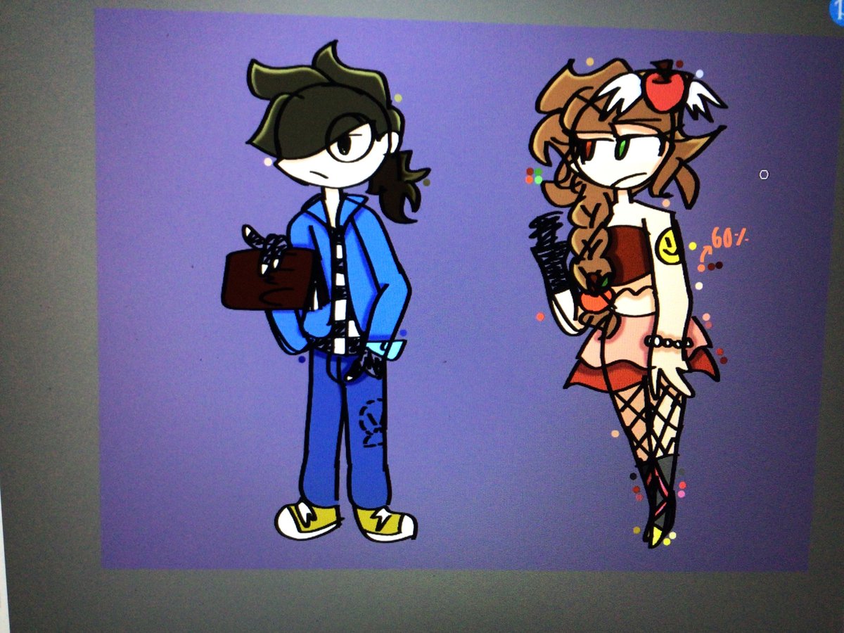 cherry_cookie20's tweet photo. @IIrythII Uh, hi there
I can do art, kinda-
Some of these aren’t in the FNF style but I can still do that
Last one’s is a similar art style to FNF. Hope this suffices :) https://t.co/Opn8tcYnUN