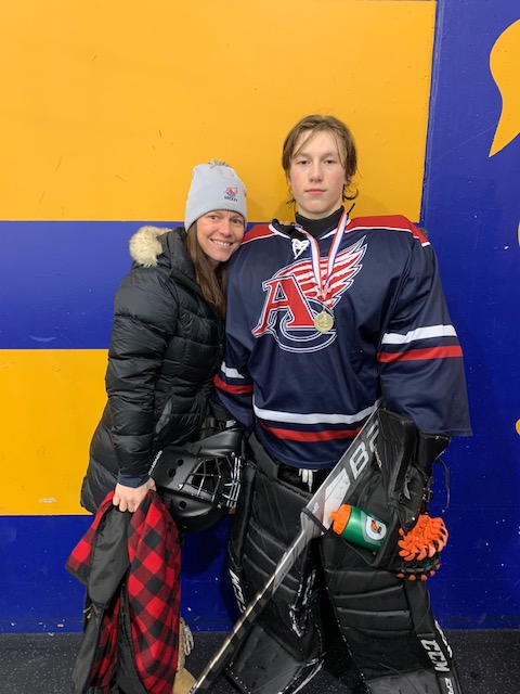 ACBantamA's tweet photo. Meet the Wings:
#1
Xavier Wendt
Nickname: X or X-man
Pos: G
Biggest Influence in Hockey: My brother, Max
Pregame Ritual: Stretch, Wall Ball, Juggle, Visualize, Music
Fav Song:  "Careless Whisper" by George Michael
Hobbies:  Baking, Baseball, Football, Chess
@YouthHockeyHub @ACYHA https://t.co/B9S9VmRsDt