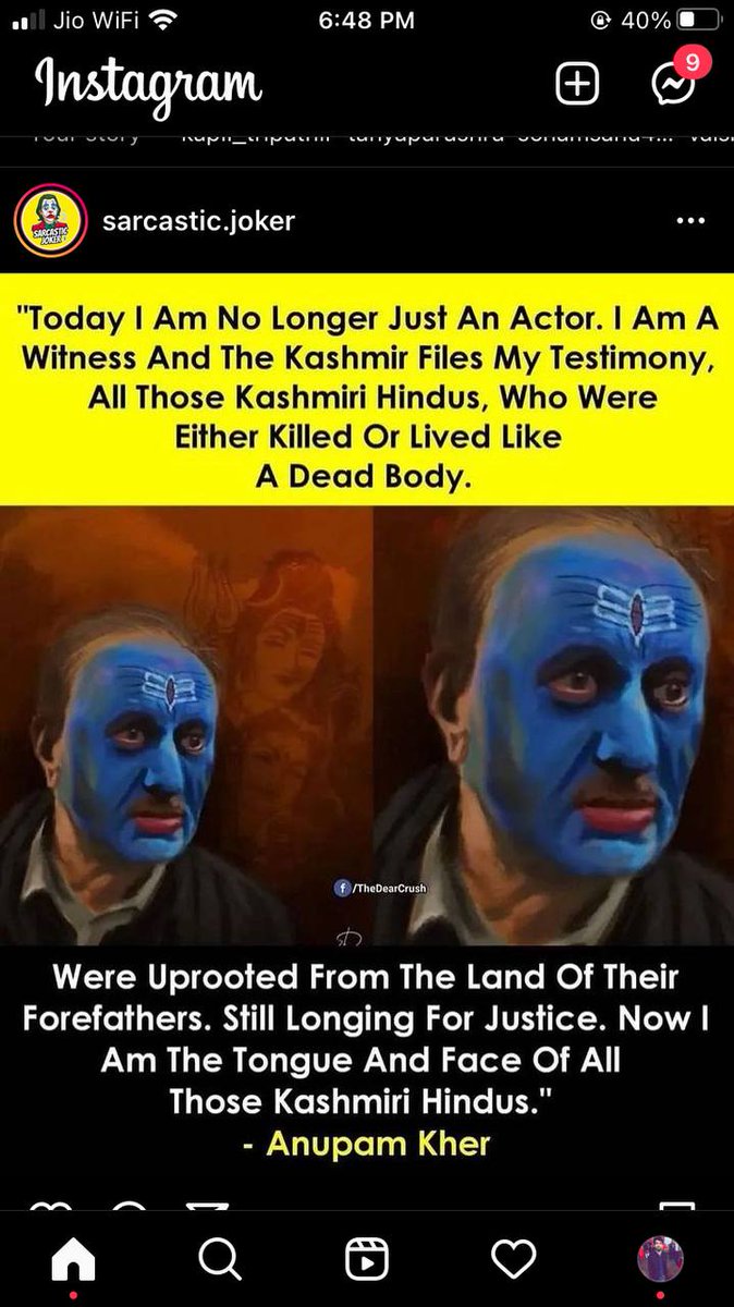 sanjaybehind's tweet photo. After independence one person of india raise Kashmiri Pandit voice in #TheKashmiriFiles movie,
Which is truth and show the real condition of the people,
How they torture of them, 
So
Justice For Kashmiri Pandit
#PowerOfThePeople https://t.co/B1Gpfo7iQA