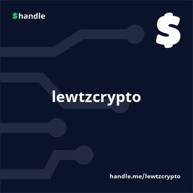 lewtzcrypto 🧫🧠 tweet media