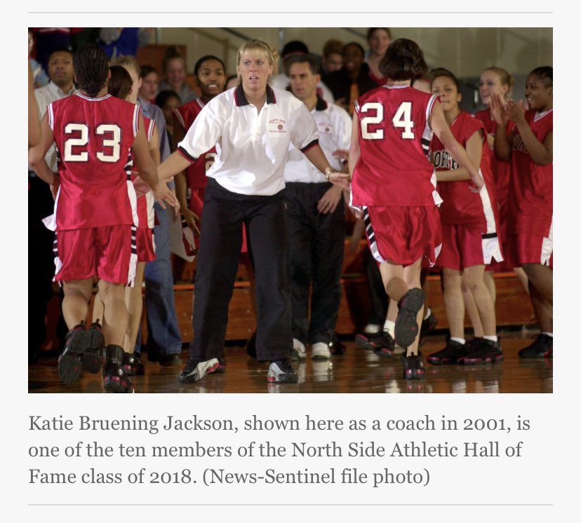 Congrats to my mom for being inducted into the hall of fame. Words can’t express how much you mean to me and the impact you have on everyone around you. Love you mama❤️❤️ <a href="/katieja87532897/">katie jackson</a>