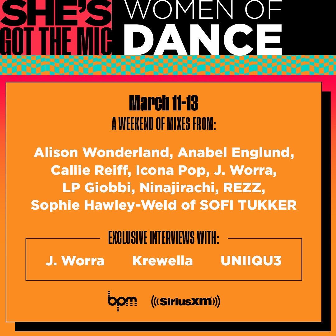 IWD mix tracklist 🌏💌 thank you for having me <a href="/SIRIUSXM/">SiriusXM</a> 💞