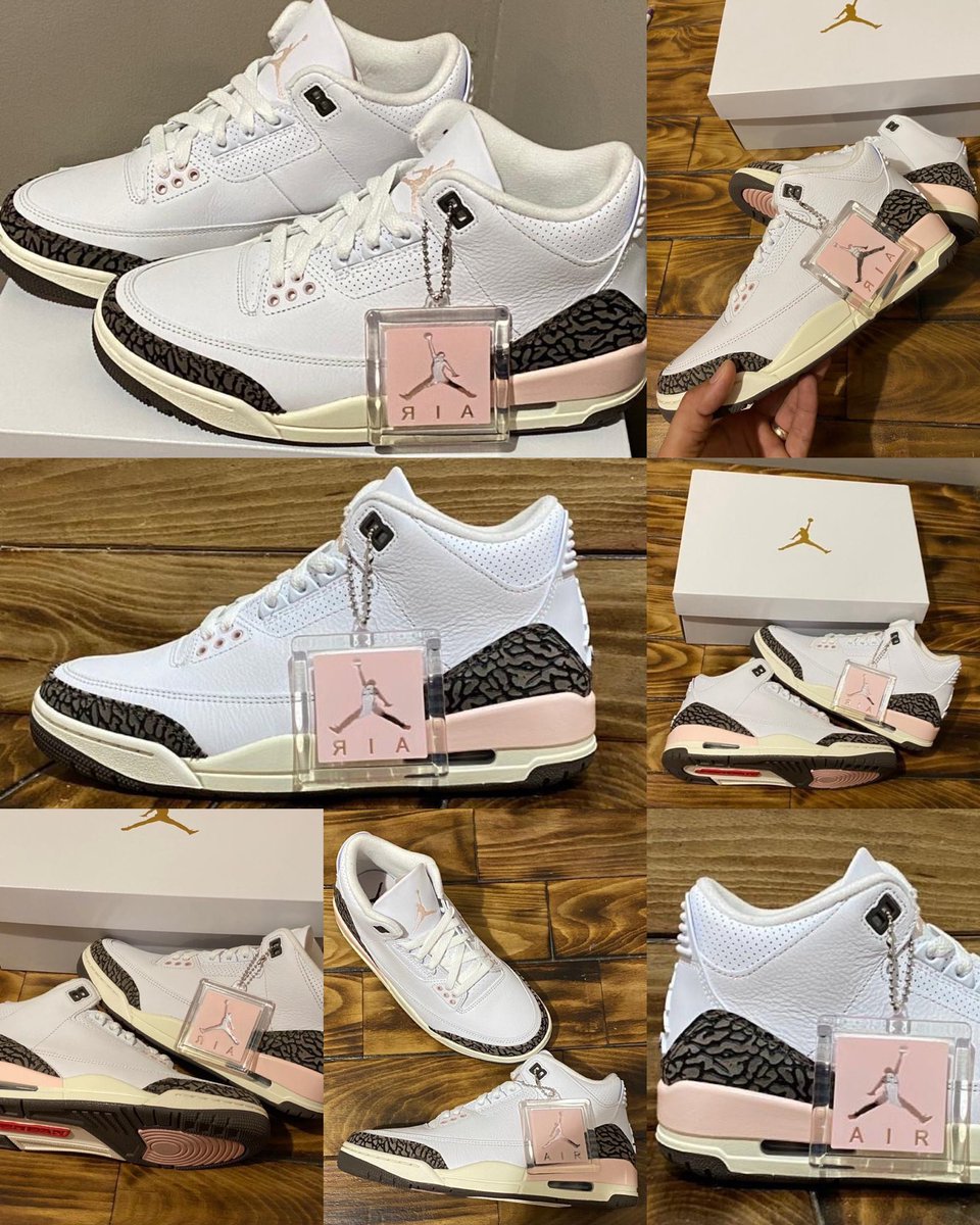 zSneakerHeadz's tweet photo. FIRST LOOK at the 2022 #Neapolitan Air Jordan 3 🍨🍦 https://t.co/leKlN8bz25