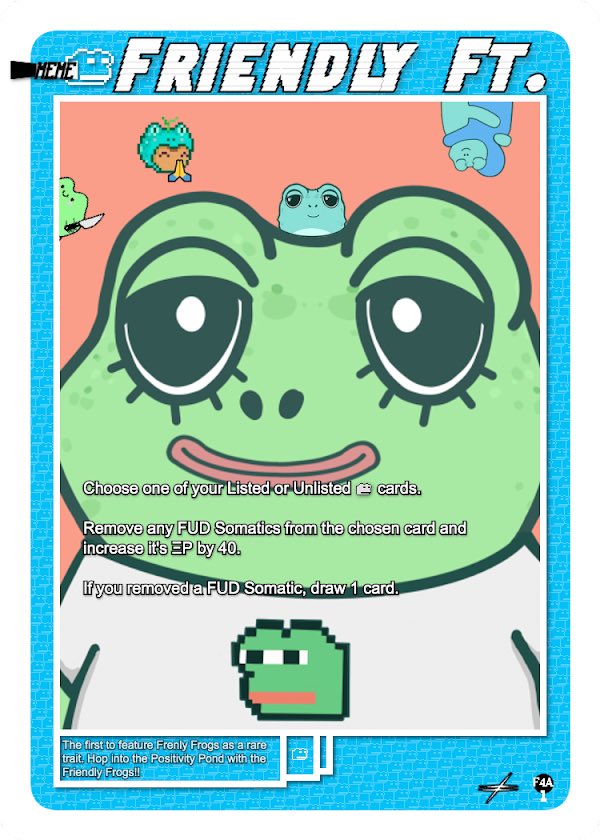 StonedJourner's tweet photo. Sending bears to shadow realm with @NervousAcolyte new trading card game @FUD4All  This is gonna be hugee 🤝 @FRENLYFROGS https://t.co/MeAjAjkuGC