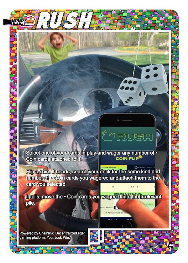StonedJourner's tweet photo. Sending bears to shadow realm with @NervousAcolyte new trading card game @FUD4All  This is gonna be hugee 🤝 @FRENLYFROGS https://t.co/MeAjAjkuGC