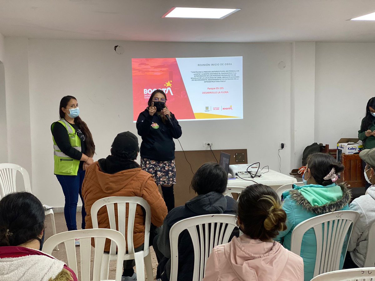 UsmeAlcaldia's tweet photo. #NuestraLabor ✅ El día de hoy se realizó la socialización del inicio de obra en el Parque La Flora y de la nueva estrategia de gobierno #UsmeandoConLaAlcaldía ❤️💛 ¡Atentos a los detalles! https://t.co/upmfDmpSbZ