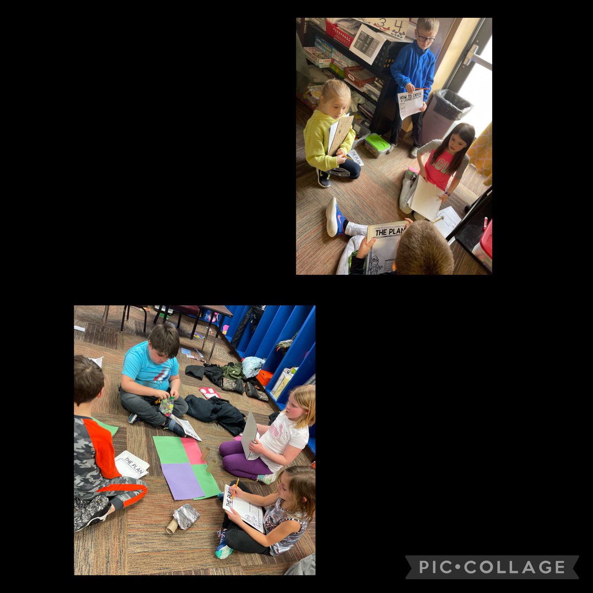 Mrs_Breezy_71's tweet photo. We began working on our Leprechaun Traps today. The excitement and teamwork was awesome! #funinsecond https://t.co/MNJQs75LAn
