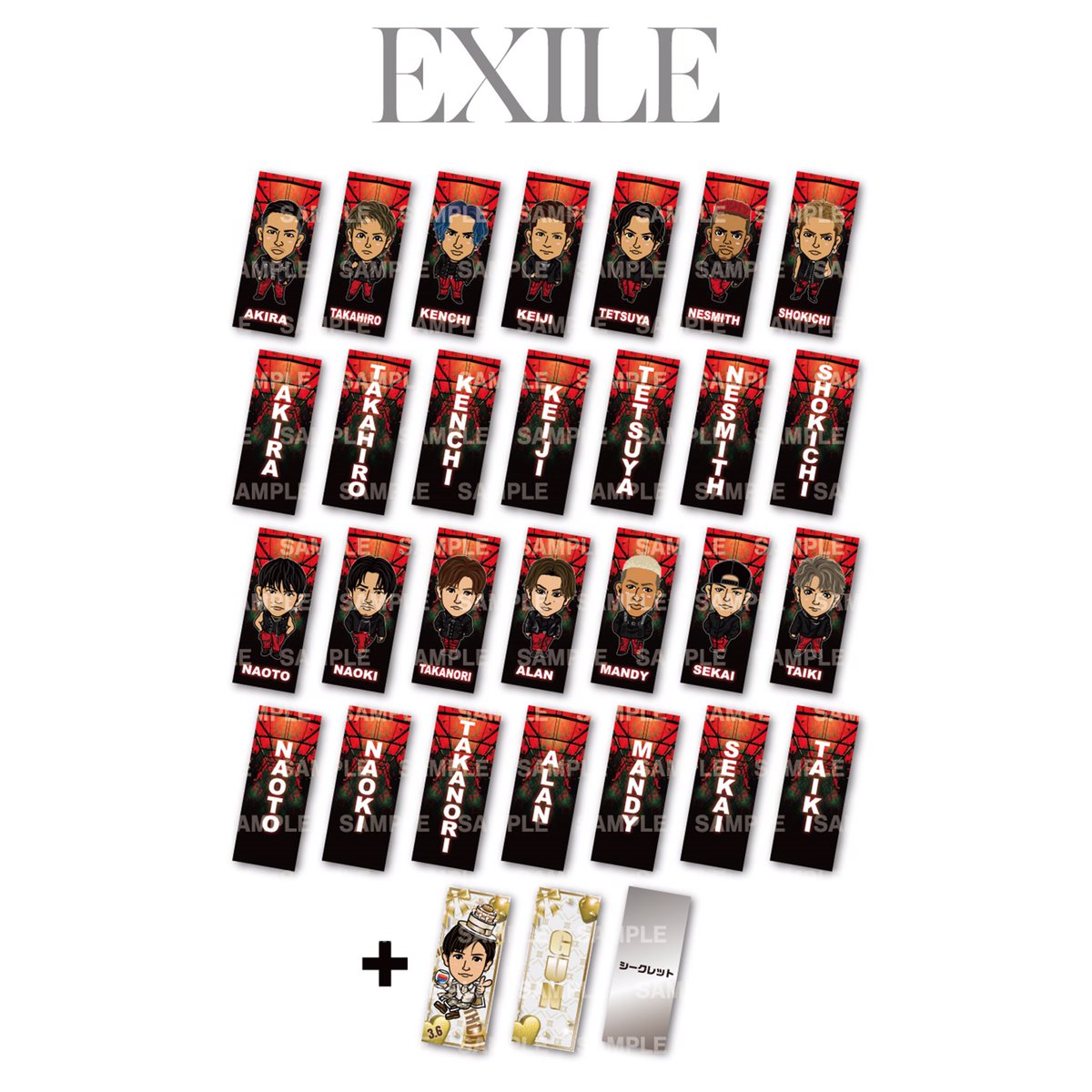 千社札 BD テツヤ 非公式】LDH グッズラインナップ アカウント on X