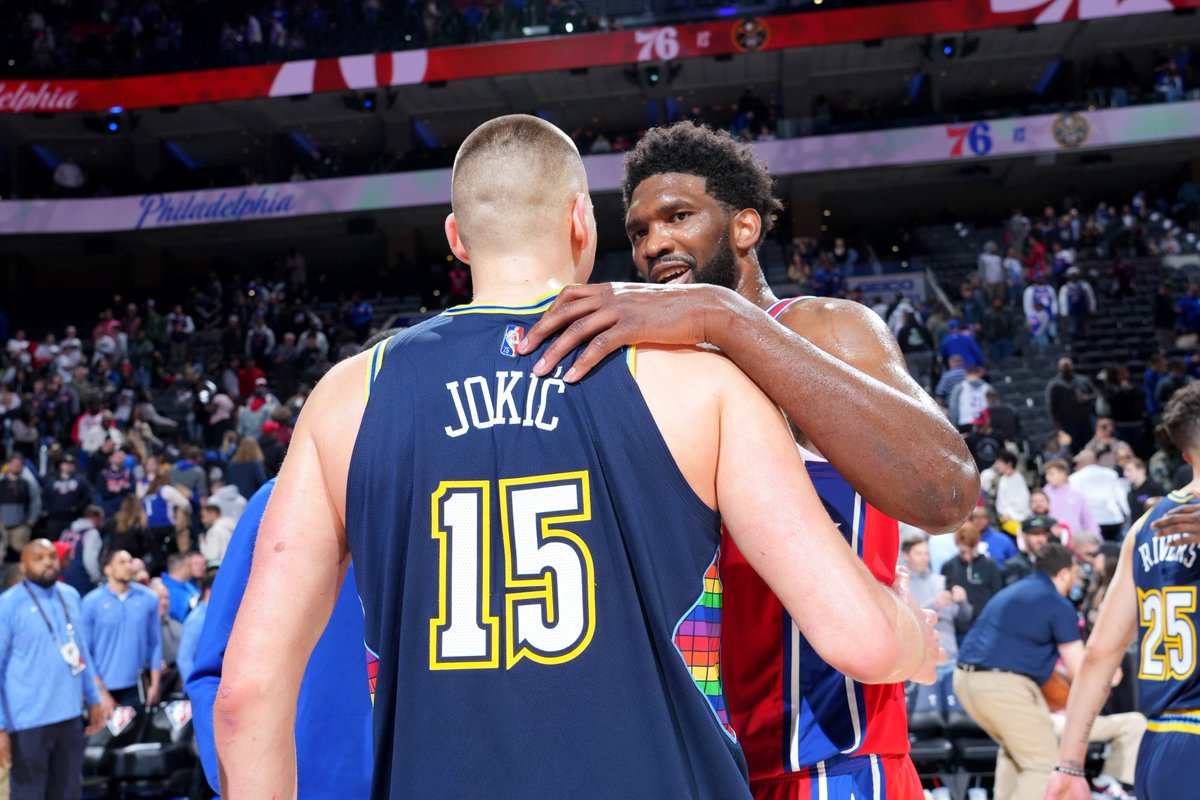 nuggets's tweet photo. An unbelievable battle between two greats.

Nothing but respect🤝 https://t.co/KwcVS65Itj
