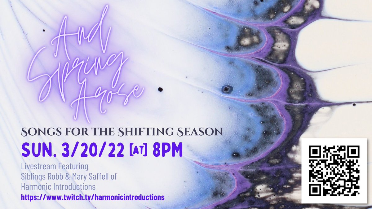 HIntroductions's tweet photo. Join us Sunday, March 20th, at 8pm as we resonate in reflection of the spring equinox!

https://t.co/U3v79z8KDk https://t.co/cZTzy3gCuX