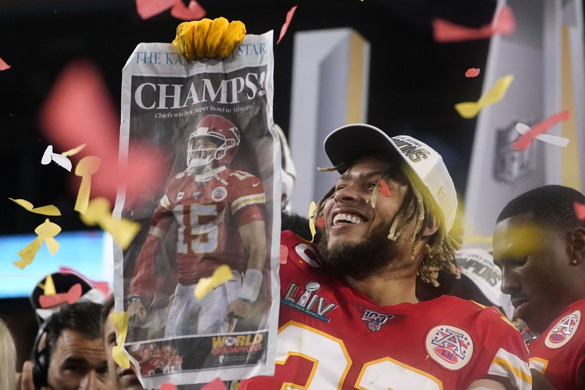 Thanks for everything you’ve done in KC, <a href="/Mathieu_Era/">Tyrann Mathieu</a>.

Forever will be a Chiefs legend.