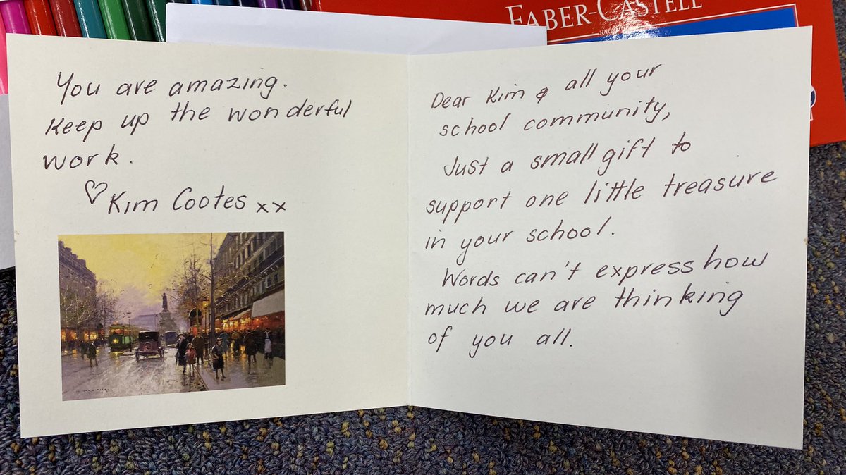 StacieLuppi's tweet photo. I’m not crying, you’re crying 😭
Thank you for your kindness Kim Cootes from Valentine, NSW 💝💝@WheatlandKim @PublicBallina https://t.co/PcKfb1b1qq