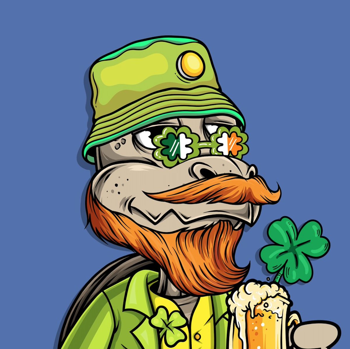 🎉NEW DROP: ST. PATRICKS DAY TURTLE 

Raffle to purchase at 0.05 for 24hrs. 

👇Now in the TiredTurtle Discord: 
discord.gg/C3Aue7NC8E

#NFTCommmunity #NFT #NFTdrops