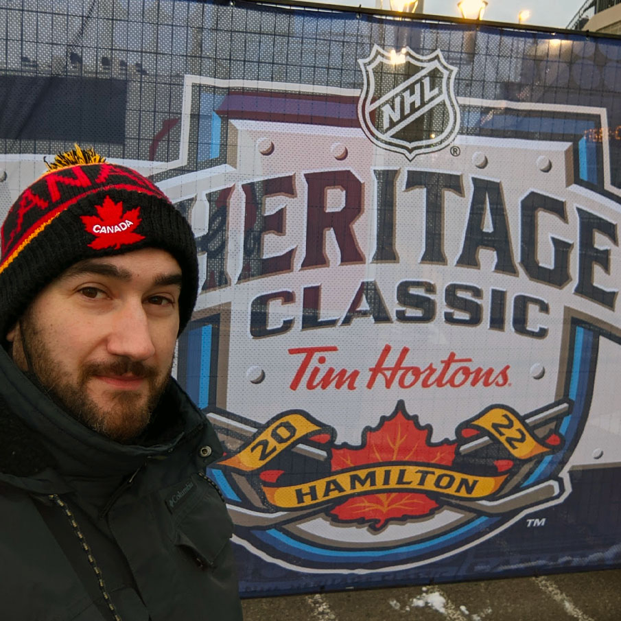 Chris Creamer on Twitter "My journey to (and at) the 2022 NHL Heritage
