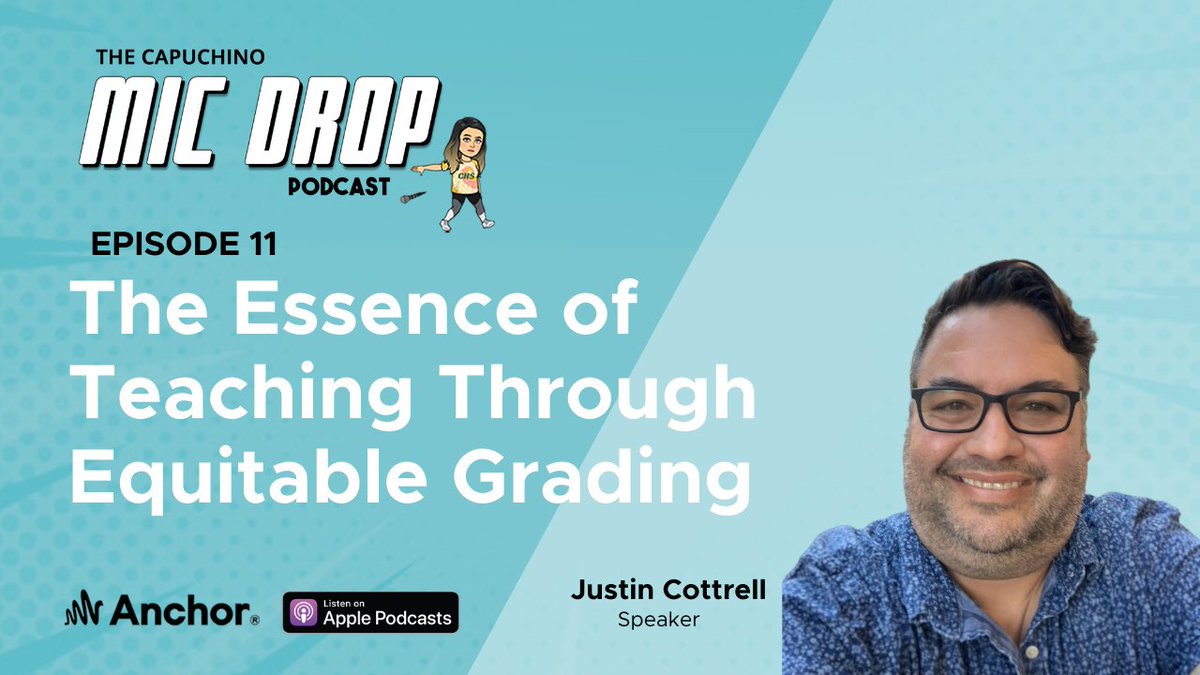 jcottrell's tweet photo. Shout out to @StacyKratochvil for this really innovative show where teachers are sharing their learning! Get it wherever you get your podcasts! Thanks Stacy sooooooo much for allowing me to share 😊 See you at #CUESpring ! https://t.co/ogFE48pUxb