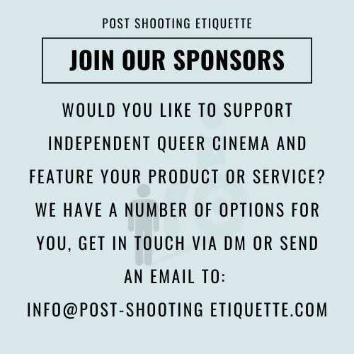 IntricaciesOf's tweet photo. We have now officially opened our Kickstarter to businesses across Scotland and the UK. Would you like to support independent queer cinema and feature your product or service? We have a number of options for you, send an email to: info@post-shooting-etiquette.com https://t.co/qpiGKdm7Dh