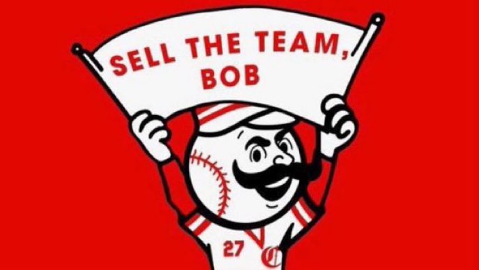 MLaytart's tweet photo. Being a life long Reds fan, I’m used to this, but normally this happens around the all-star break—-the season hasn’t even started yet! Ridiculous https://t.co/wH8tlu9h5B