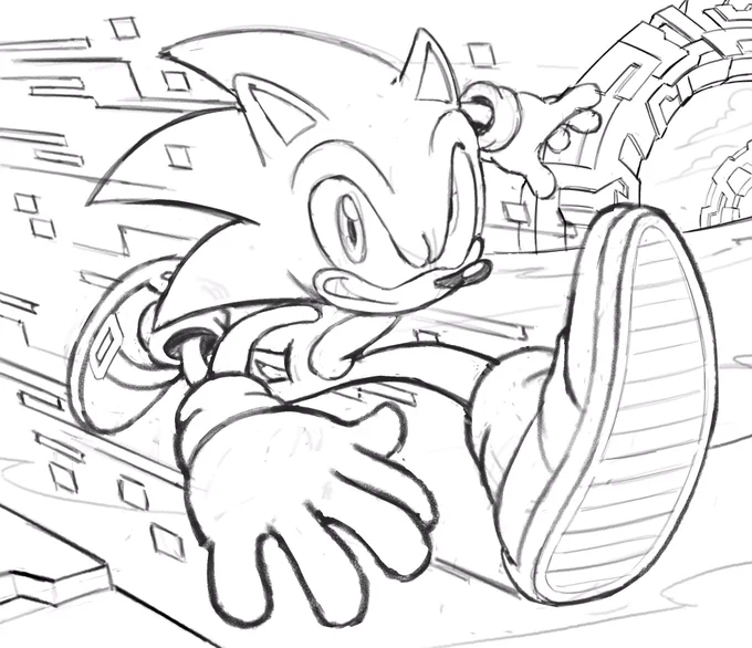 Just spent an insane amount of time on a poster for the #FanJamREMIX show from @SSFanJam.  Here's a frontiersy preview of Sonic comin' at ya with a bunch of SEGA pals 