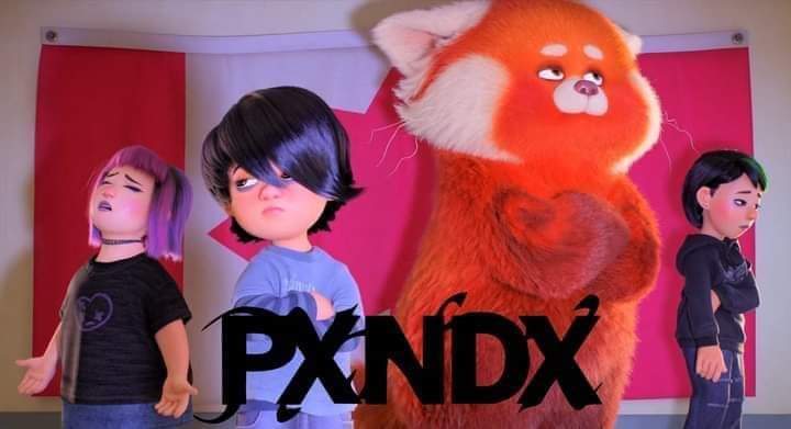 HonyDd's tweet photo. Esta peli es mi nueva personalidad #TurningRed https://t.co/z9WFYXoU8P
