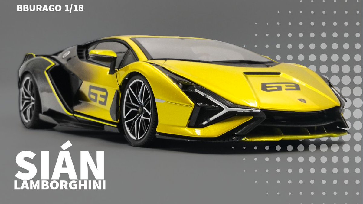 MRSMotorscale's tweet photo. #FelizLunes coleccionistas!

Los invitamos a qué vean el vídeo que le hemos realizado al precioso @Lamborghini #sian fabricado por @bburago en escala 1/18 

https://t.co/Ibw0VSFQKt

#diecast 
#Lamborghini 
#hypercar
#BuenasTardes https://t.co/m32vi4MIof