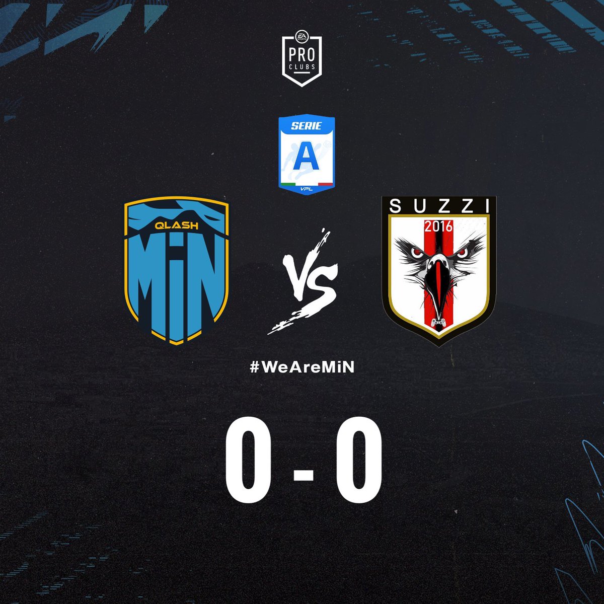 📌𝙁𝙐𝙇𝙇 𝙏𝙄𝙈𝙀

🏆<a href="/VPG_Italy/">VPG Italy</a> - #SerieB
17ª Giornata
🏠🆚<a href="/NapoliEsports/">Napoli_Esports_Official</a>

3-0✅

⚽️⚽️⚽️🏅<a href="/Clavatar7/">Clavatar©️</a>
👟👟<a href="/BoboLoSparviero/">BoboLoSparviero</a>
👟<a href="/gabbocala_01/">Gabbocala_01</a> 

—

🏆<a href="/VPLItaly/">VPL Italy 🇮🇹</a> - #Preseason
1ª Giornata
🏠🆚<a href="/OfficialSuzzi/">SuzziOfficial</a> 

0-0➖

🏅<a href="/Domballoon/">Domballoon©️D10S</a>

Gg👏🏻

#WeAreMiN #WeAreNaples

@TeamQLASH🐉

#WeAreQLASH