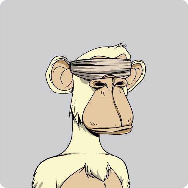 Help a ape out. Hard to see with this blindfold on but I heard #ApeFollowApe <a href="/BoredApeYC/">Bored Ape Yacht Club 🍌</a>