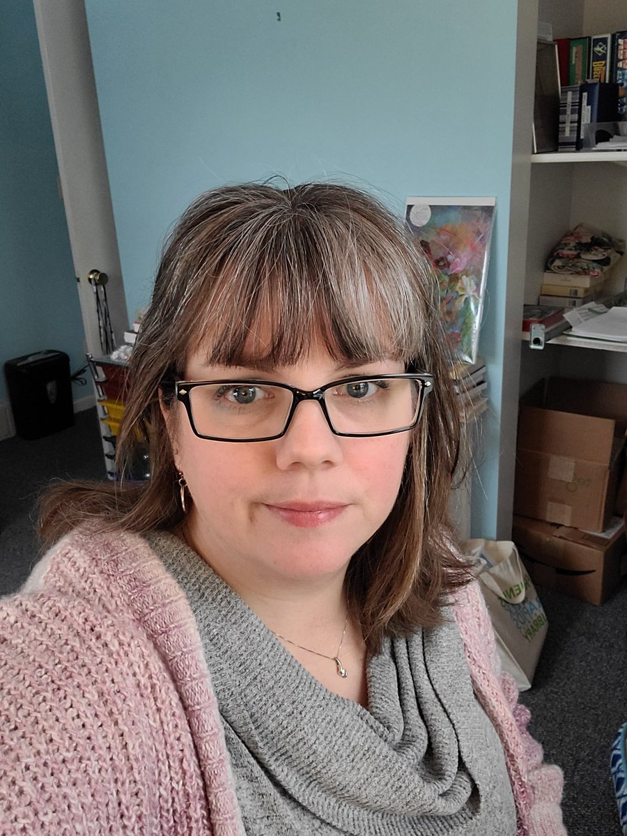 karinbeery's tweet image. All ready for a meeting, then realized it's March 28, not March 14. Well, at least my hair looks good. #zoomcalls #wrongday #writerslife