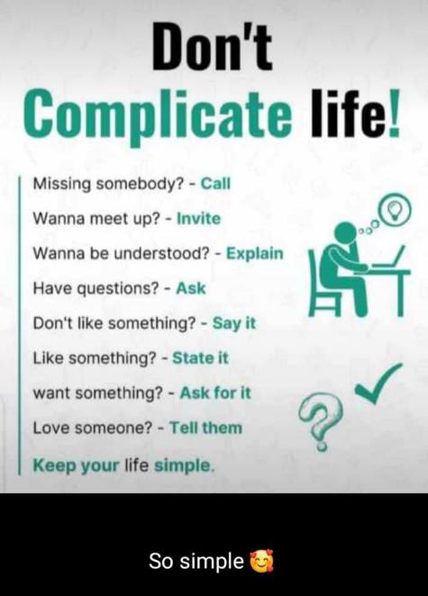 Simple life is better