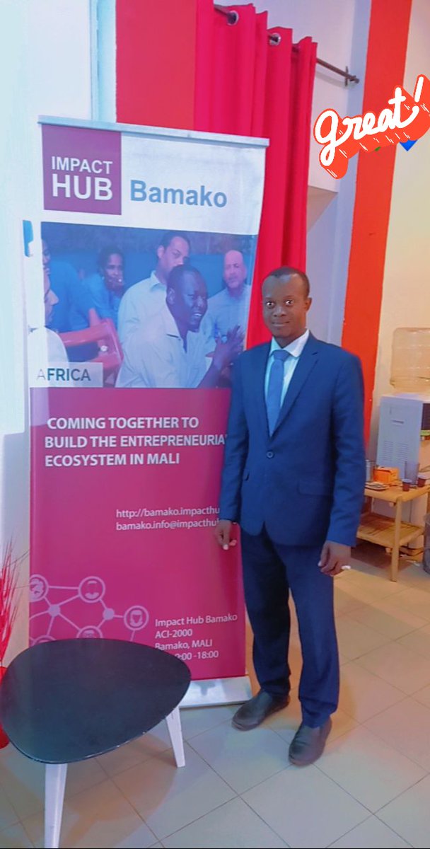 Bourama34548129's tweet photo. With @ImpactHubBKO, your employability and entrepreneurship are guaranteed.
@ImpactHubBKO, @PresidenceMali, @BenbereM, @BraouleMeite
#professionaltraining
#employability
#entrepreneurship
#financemanagement
#communicationcompetencies https://t.co/yCcj0VMn6F
