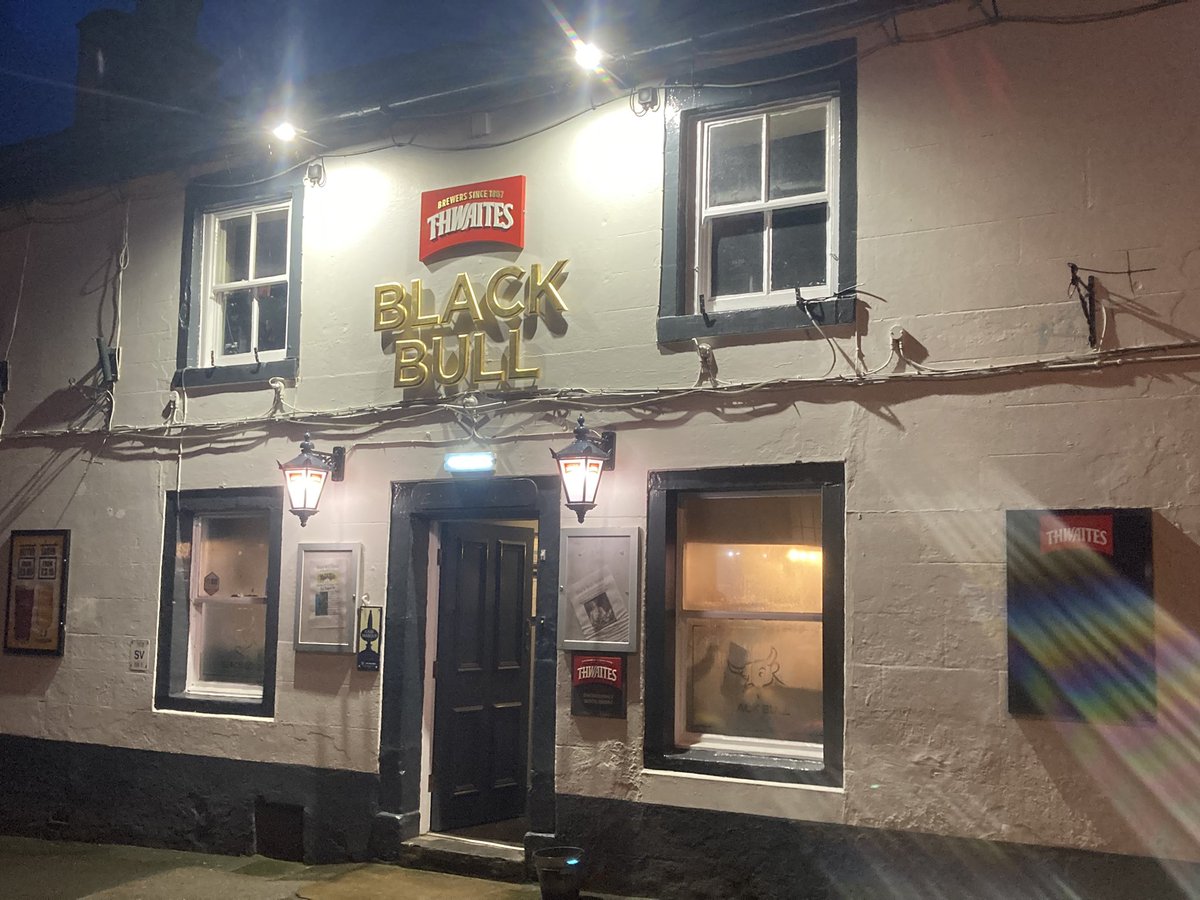 ThePubChampion's tweet photo. Post walk pint at the Black Bull, #HighBentham, North Yorkshire before hopping on the famous #BenthamLine to Carnforth. #SupportOurPubs #pubs https://t.co/Fp4Sj5UJvt
