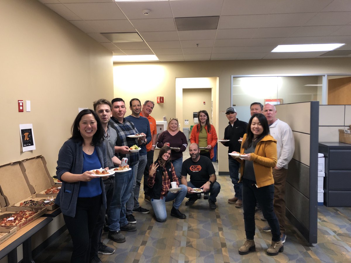 strongtie's tweet photo. Happy National Pi Day from our engineers at Simpson Strong-Tie! Whether you’re celebrating today with math or with a tasty treat we encourage everyone to get a slice of pie! 🥧 #piday #engineers #strongtie https://t.co/Af49Y2ryn3
