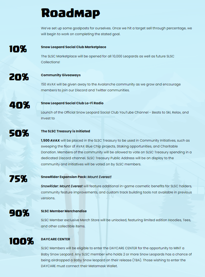 ROADMAP REVEAL + GIVEAWAY ‼️
1 AVAX🔺 

Instructions:
1. Follow @SLSC_AVAX
2. Like + RT
3. Tag a friend
4. Winner chosen at NOON EST 3/15

⏰18 HOURS

#AVAX  #Avalanche  #NFTCommunity  #MetaverseNFT  #NFTdrops