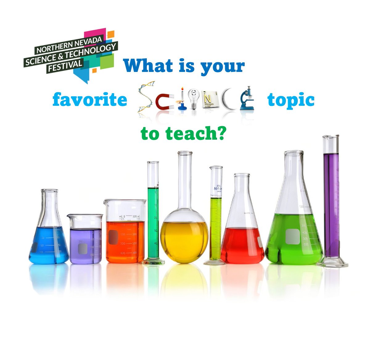 nnsciencefest's tweet photo. Weekly prompt: What is your favorite science topic to teach? Genetics? Energy? Space? #nnsciencefest https://t.co/1BRvUnScC1